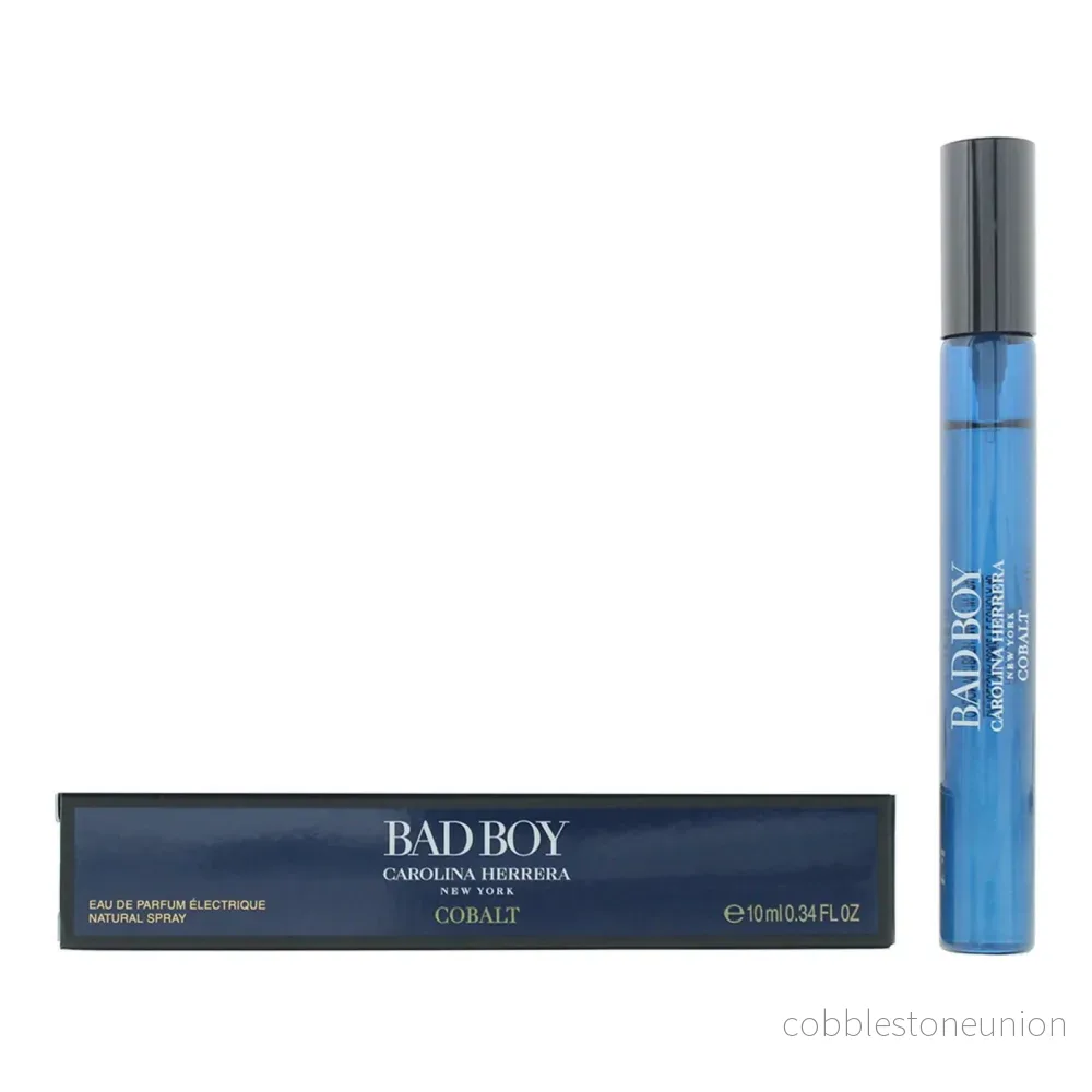 Carolina Herrera, Bad Boy Cobalt, Eau de Parfum, För män, 10 ml - Bild 2