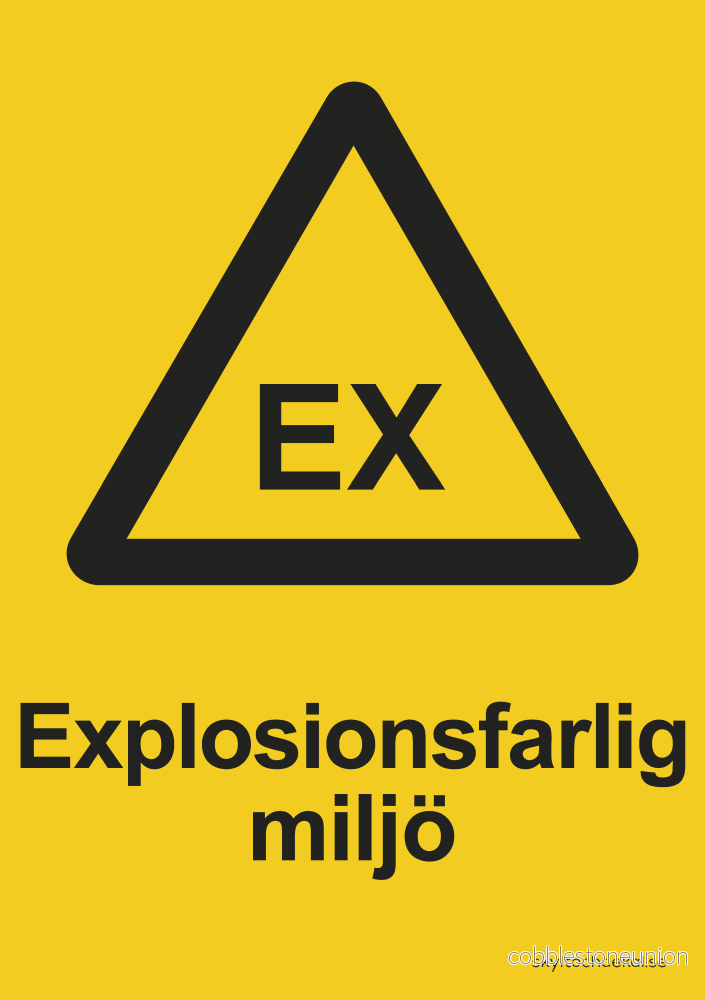 Explosionsfarlig miljö