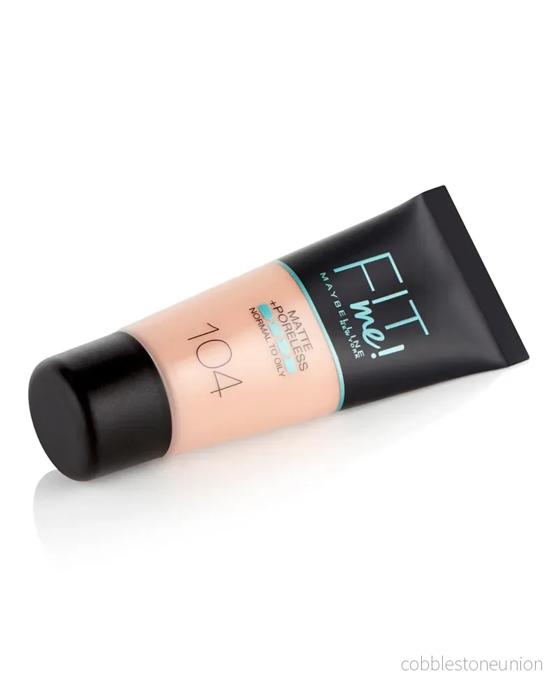 Maybelline, Fit Me Matte + Poreless, Flytande foundation, 104, Soft Ivory, 30 ml - Bild 3