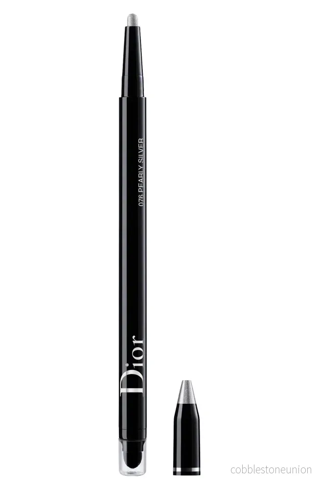 Christian Dior, Diorshow On Stage, Waterproof, Double-Ended, Kohl eyeliner, 076, Silver grey, 1.2 g Christian Dior, Diorshow On Stage, Waterproof, Double-Ended, Kohl eyeliner, 076, Silver grey, 1.2 g