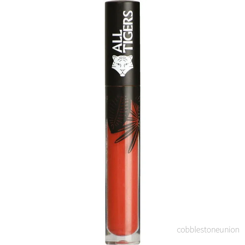 All Tigers, Naturlig & Vegansk, Naturlig, Matt, Läppglans, 683, Gör ditt avtryck, 8 ml All Tigers, Naturlig & Vegansk, Naturlig, Matt, Läppglans, 683, Gör ditt avtryck, 8 ml