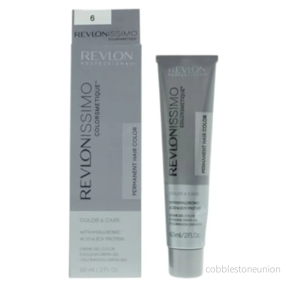 Revlon, Revlonissimo Colorsmetique, Hyaluronsyra, Permanent hårfärg, 6 6 Mörkblond, 60 ml Revlon, Revlonissimo Colorsmetique, Hyaluronsyra, Permanent hårfärg, 6 6 Mörkblond, 60 ml