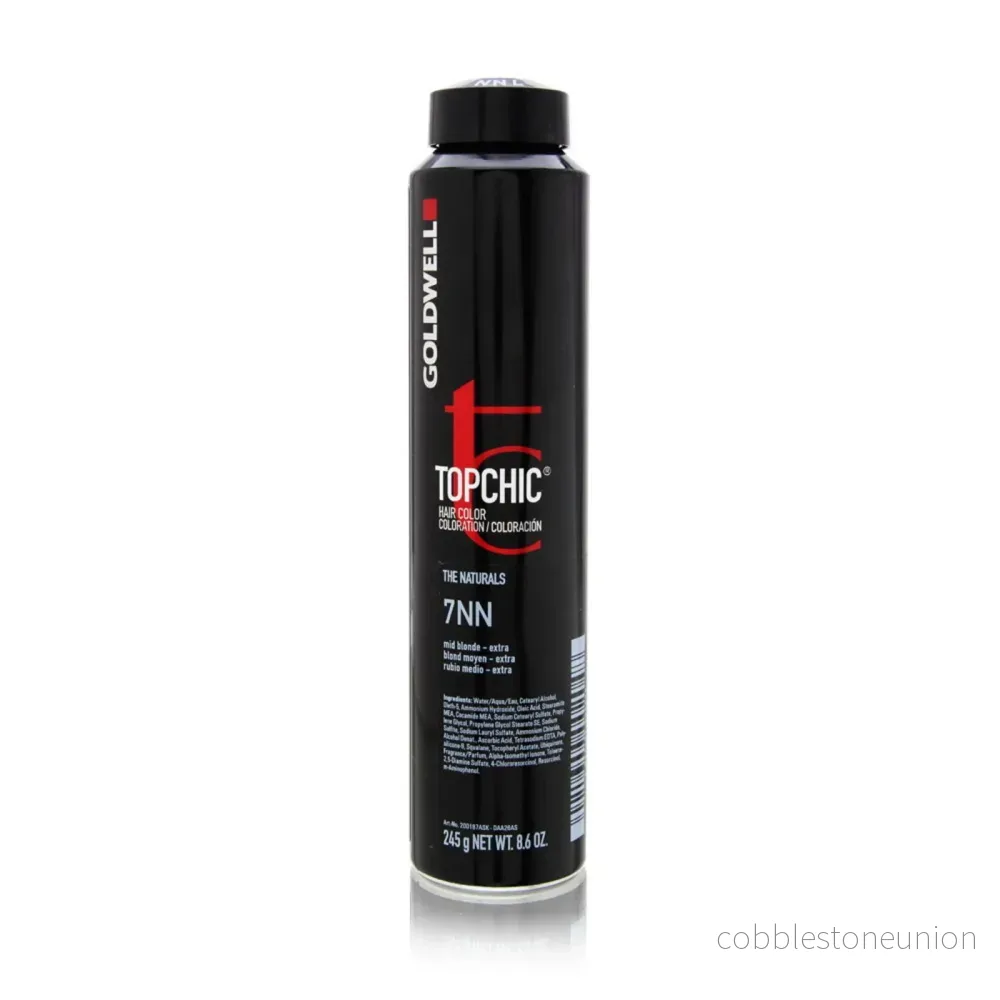 Goldwell, TopChic, Permanent Hair Color, 7NN Mid Blonde Extra, 250 ml Goldwell, TopChic, Permanent Hair Color, 7NN Mid Blonde Extra, 250 ml