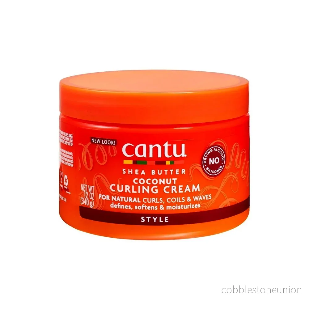 Cantu, Shea Butter, Kokosnöt, Hårstylingskräm, 340 ml