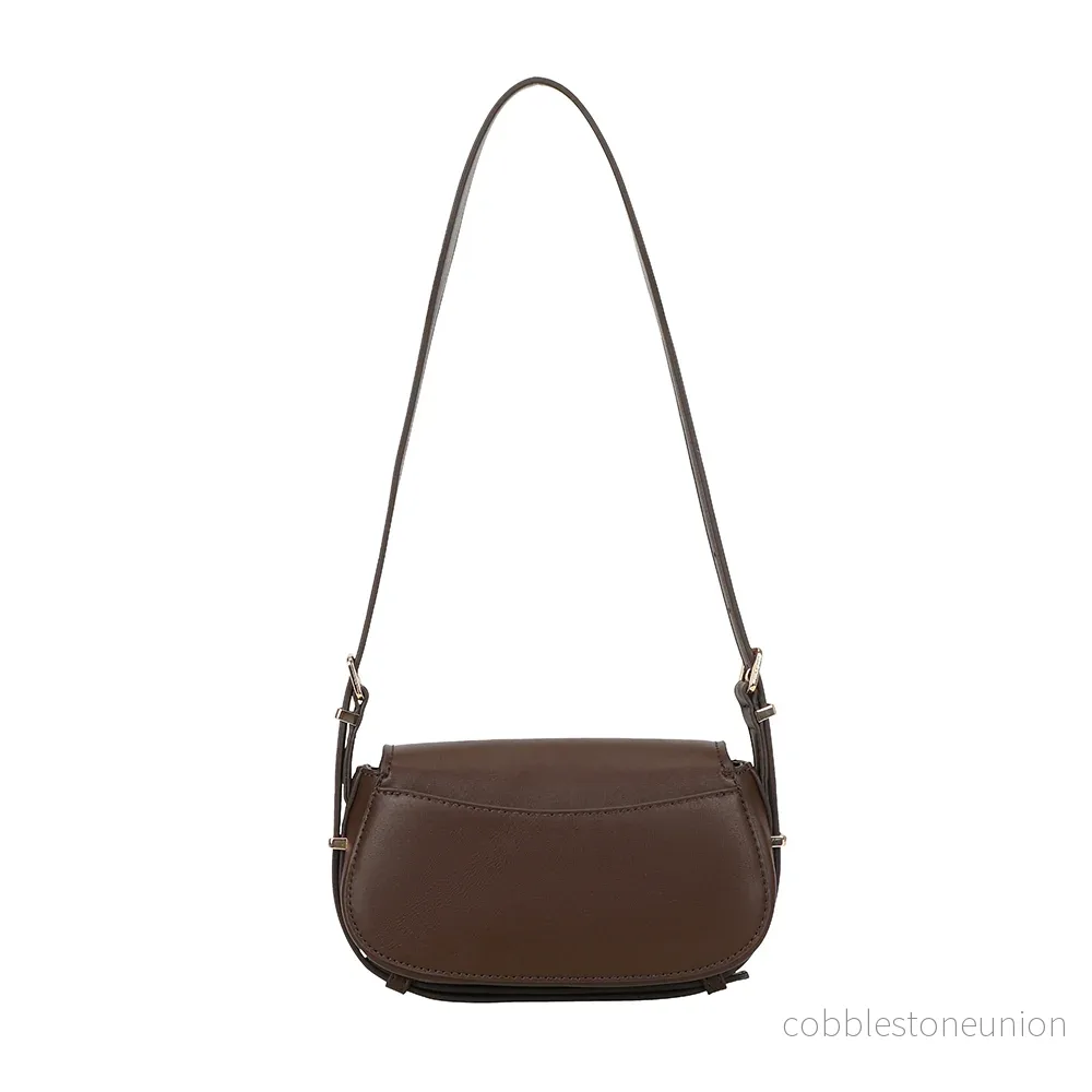 Ulrika Design Sadelväska Minimalism mörkbrun - Bild 3