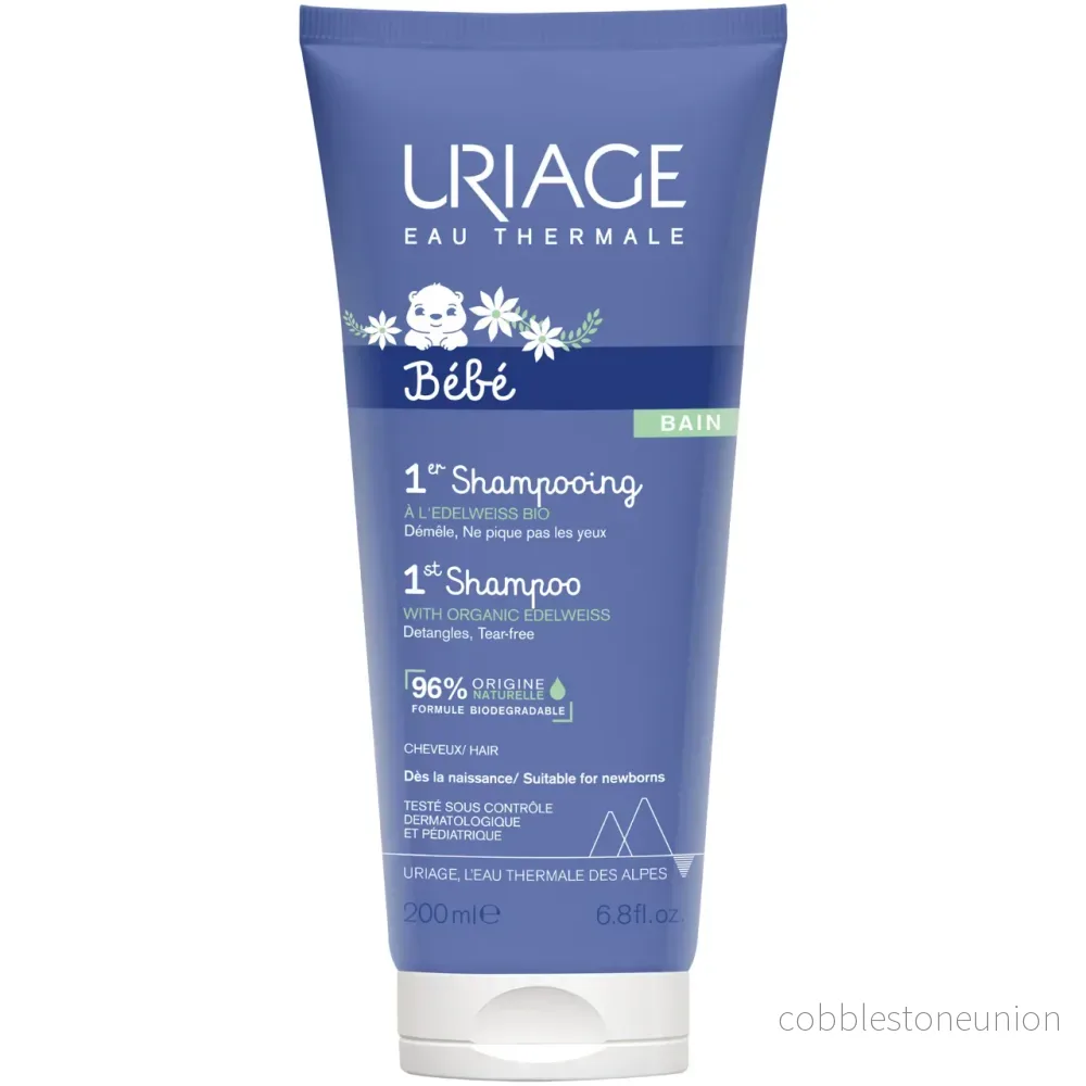 Uriage, 1er Bebe, Hårshampo, Reda ut, 200 ml
