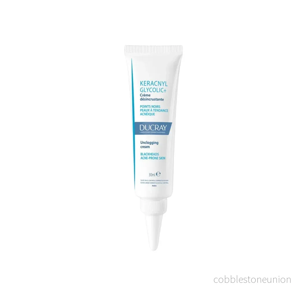 Ducray, Keracnyl, Glycolic, For blackheads, Topical treatment cream, Oily and acne-prone skin, For face, 30 ml Ducray, Keracnyl, Glycolic, For blackheads, Topical treatment cream, Oily and acne-prone skin, For face, 30 ml