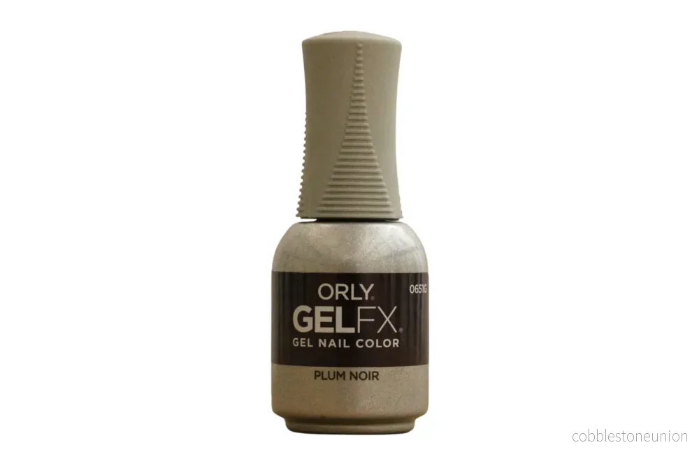 Orly, Gelfx, Skinande, Semi-permanent nagellack, Plum Noir, 18 ml