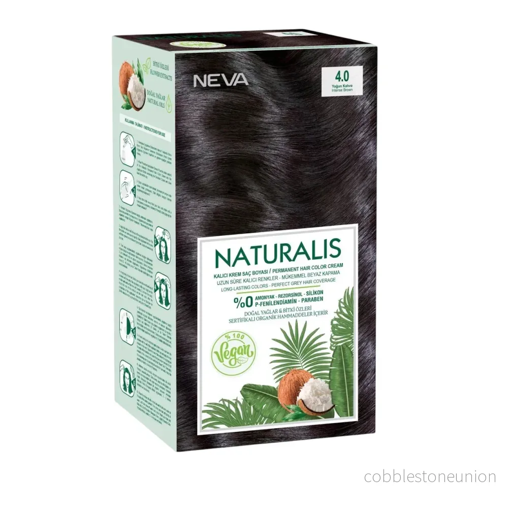 Neva, Naturalis, Vegan, Permanent hårfärg, 4.0 , 150 ml Neva, Naturalis, Vegan, Permanent hårfärg, 4.0 , 150 ml