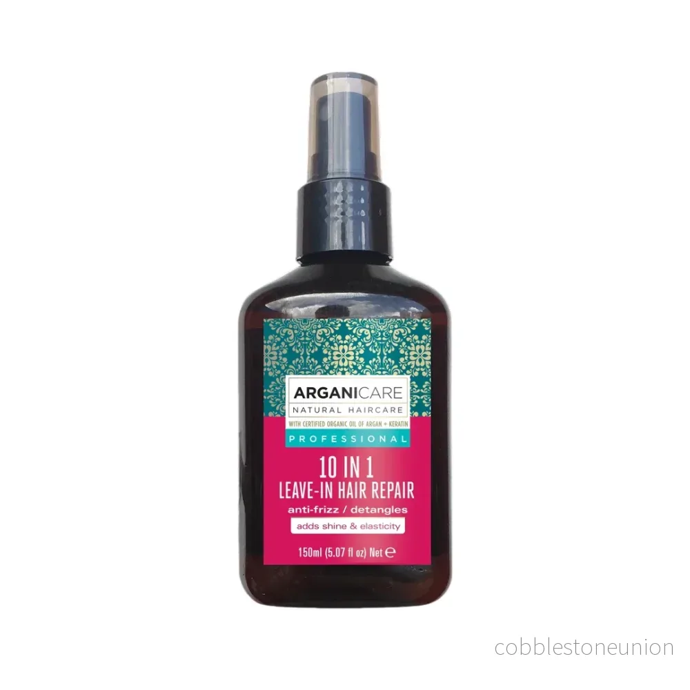 Arganicare, 10 in 1 Keratin, Hårspraybehandling, Detangling & Anti-Frizz, 150 ml