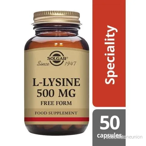 Solgar L-Lysine 500 mg, 50 kapslar - Bild 2