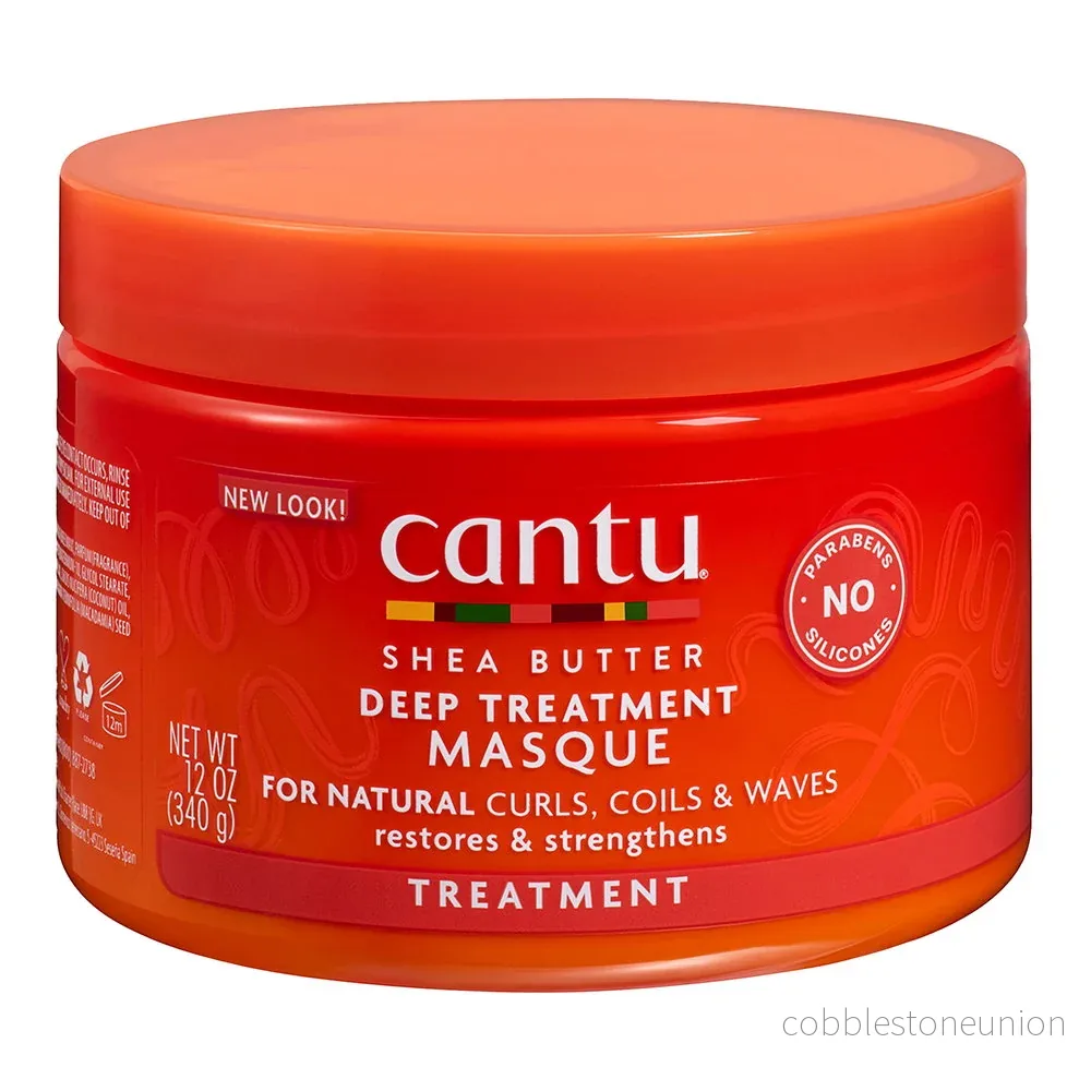Cantu, Sheasmör, Naturlig, Hårbehandlingsmask, Reparerande, 340 g Cantu, Sheasmör, Naturlig, Hårbehandlingsmask, Reparerande, 340 g