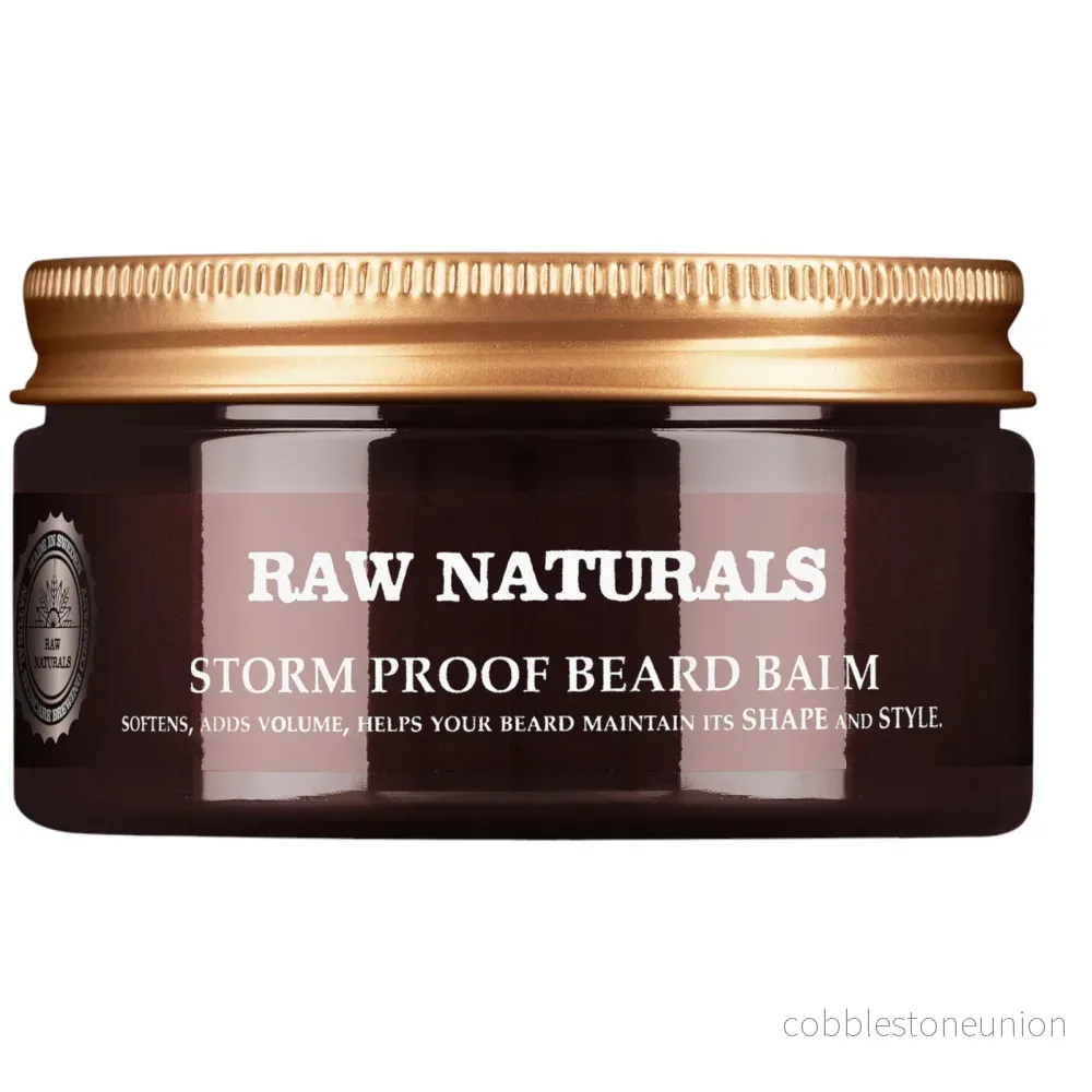 Raw Naturals, Storm Proof, 100 % vegansk, Skäggbalsam, Mjukgörande, 100 ml Raw Naturals, Storm Proof, 100 % vegansk, Skäggbalsam, Mjukgörande, 100 ml