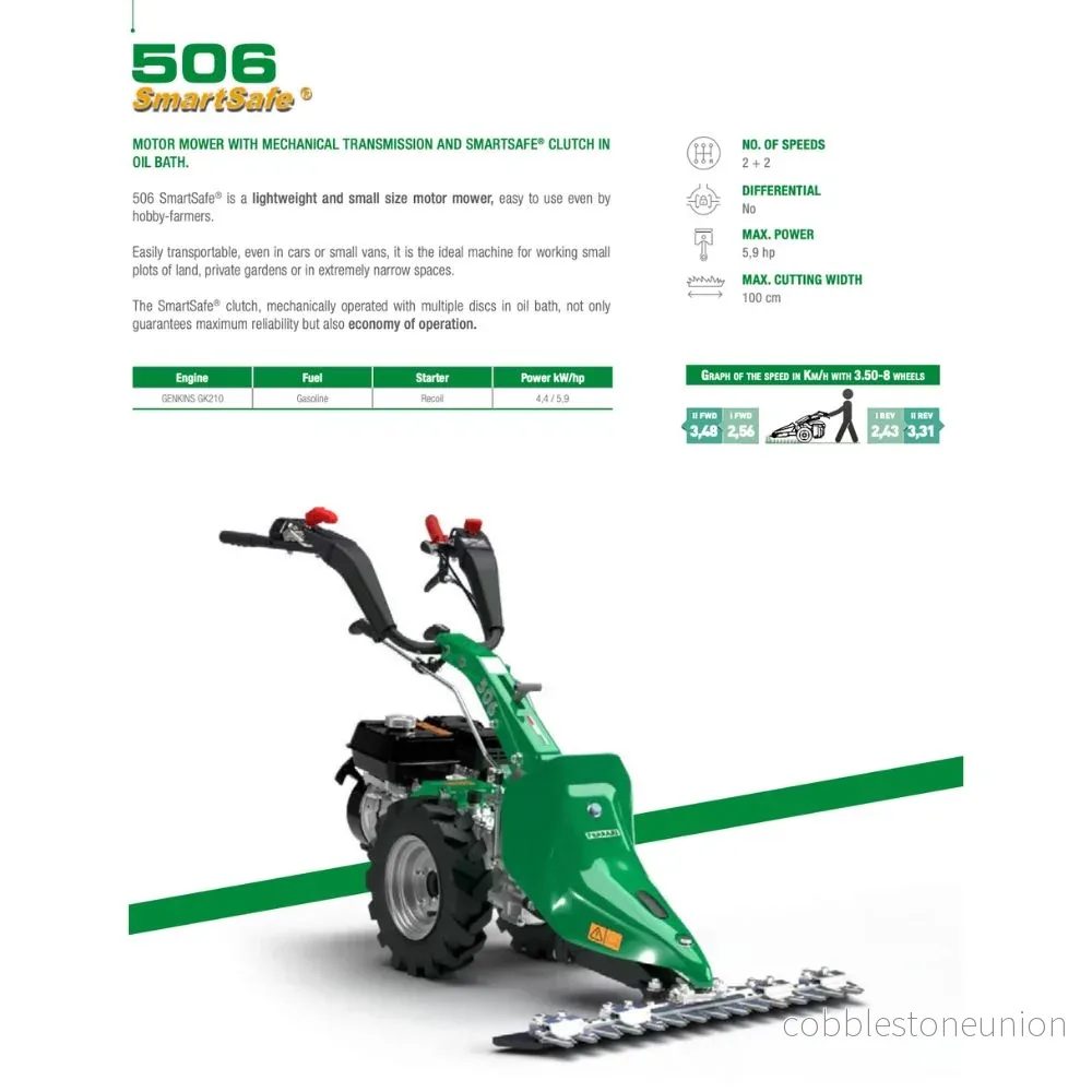 506 Powersafe inklusive 100 cm slåtterbalk - Bild 3