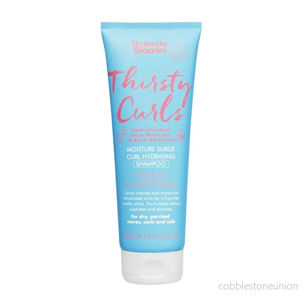 Umberto Giannini, Thirsty Curls, Hårschampo, Hydrating & Moisturising, 250 ml