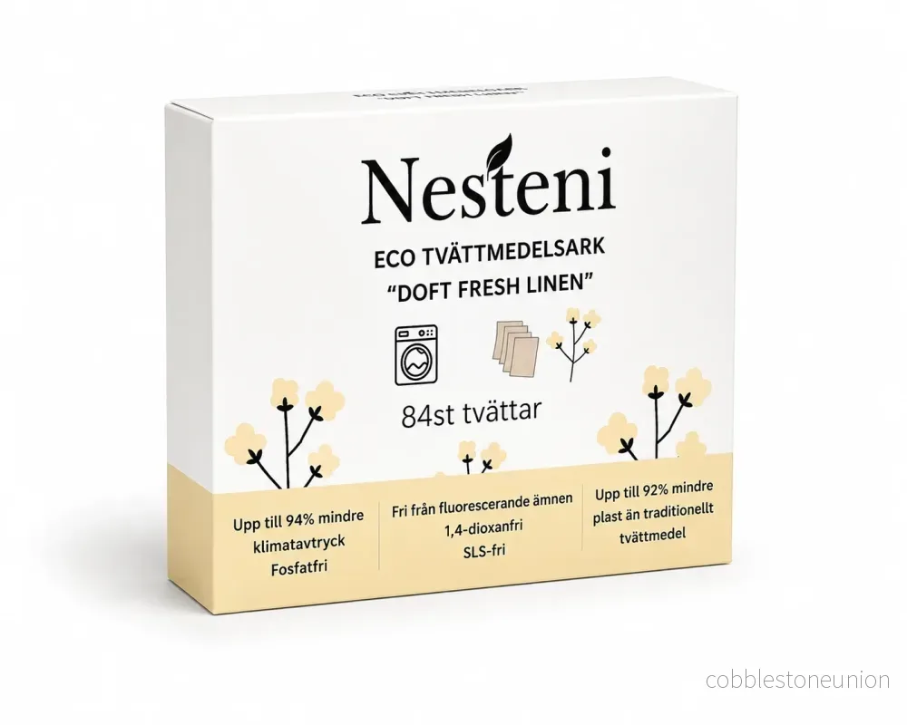 Tvättmedelsark 84 tvättar Tvättmedelsark 84 tvättar