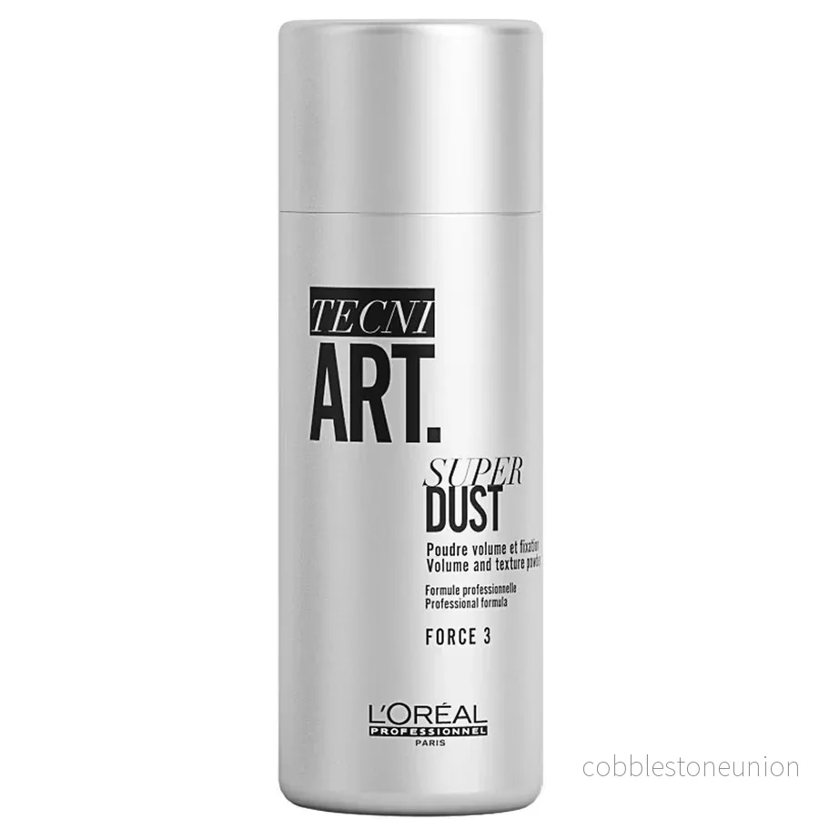 L’Oreal Professionnel, Tecni.Art Super Dust, Stylingpulver för hår, För volym & textur, Stark stadga, 7 g L’Oreal Professionnel, Tecni.Art Super Dust, Stylingpulver för hår, För volym & textur, Stark stadga, 7 g