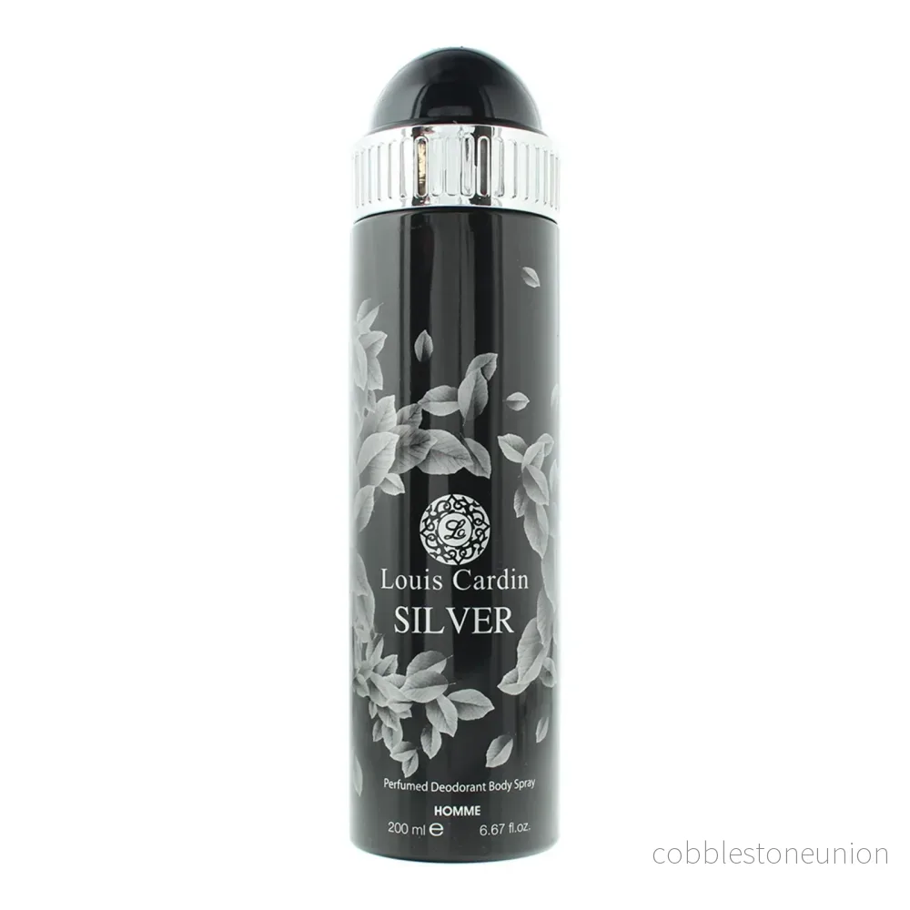 Louis Cardin, Silver, Deodorantspray, För män, 200 ml Louis Cardin, Silver, Deodorantspray, För män, 200 ml