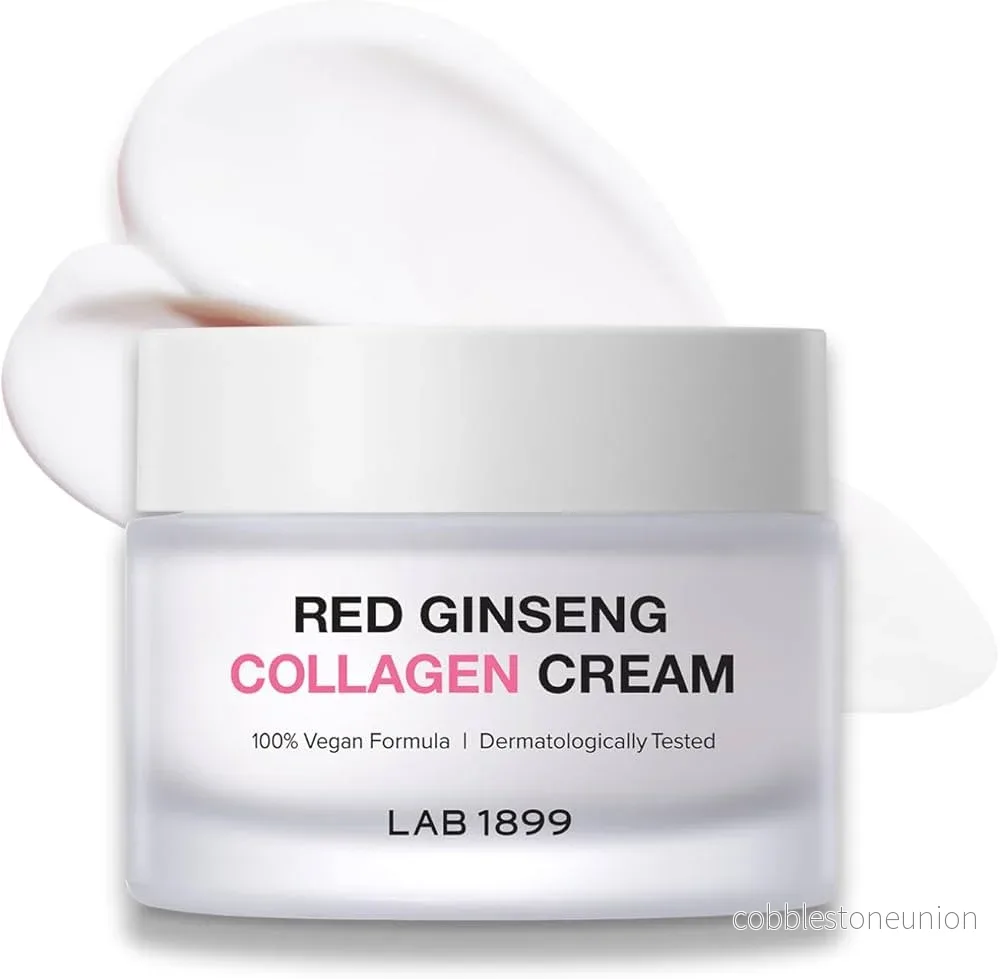 Lab 1899, Red Ginseng, Kollagen, Förbättrar hudens elasticitet, Kräm, För ansiktet, 50 ml Lab 1899, Red Ginseng, Kollagen, Förbättrar hudens elasticitet, Kräm, För ansiktet, 50 ml