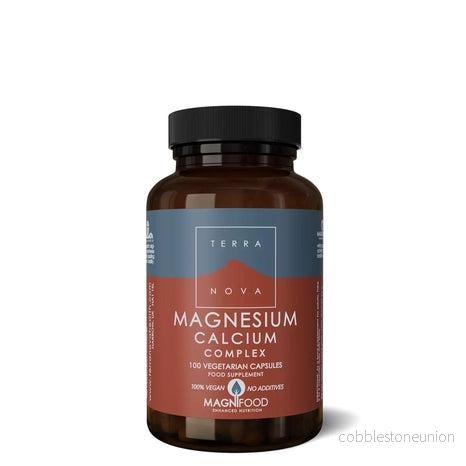 Terranova Magnesium Calcium 2:1 Complex 50mg, 100 kapslar - Bild 2