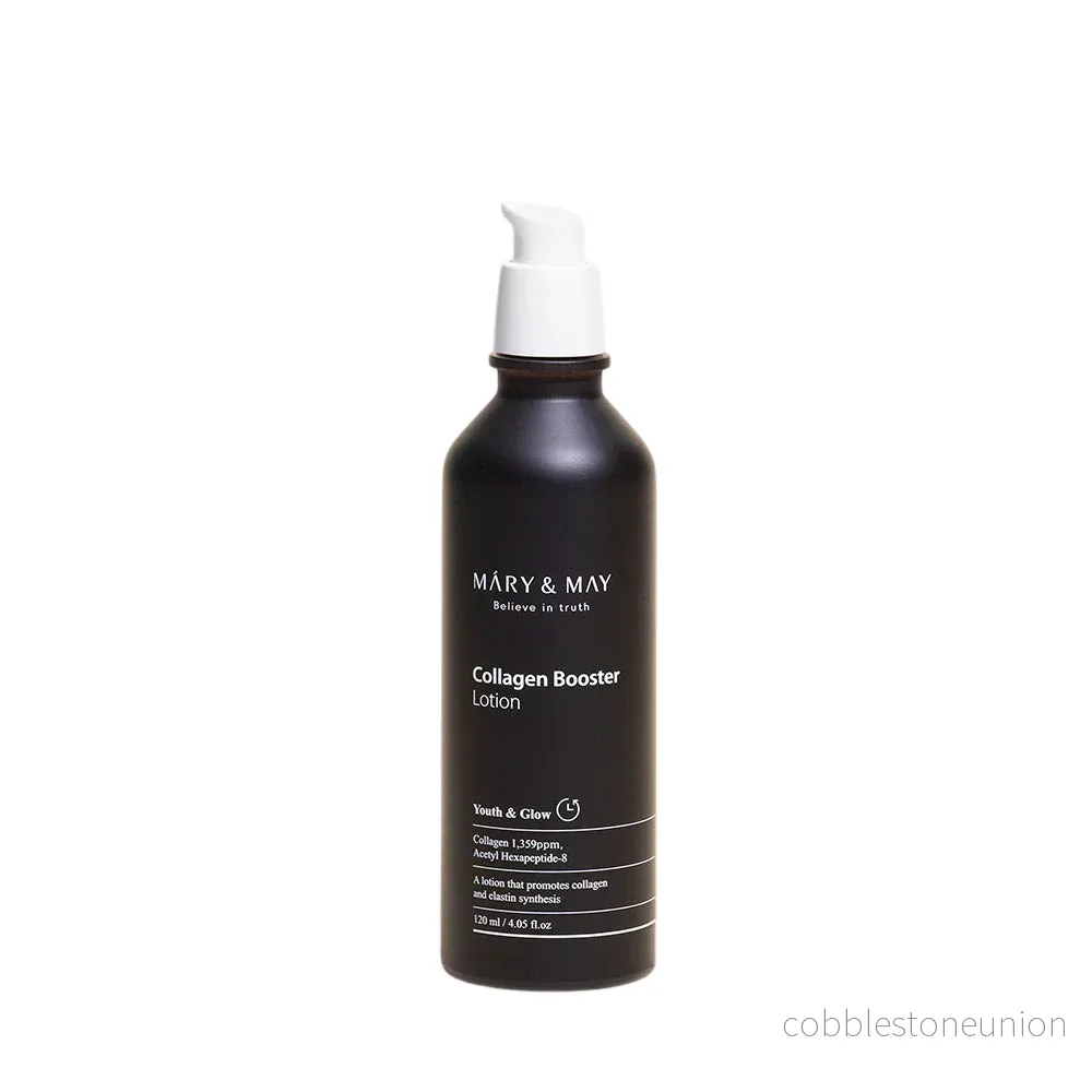 Mary and May, Collagen Booster, Hydrating & Moisturising, Dagligen, Lotion, För ansiktet, 120 ml