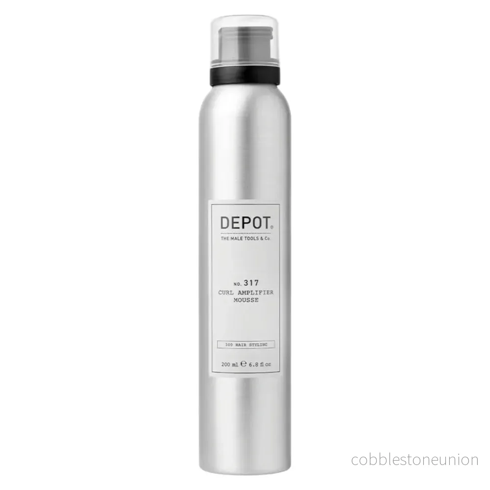 Depot, 300 Hair Stylings No. 317, Hårstylingsmousse, Återfuktande, Medium, 200 ml