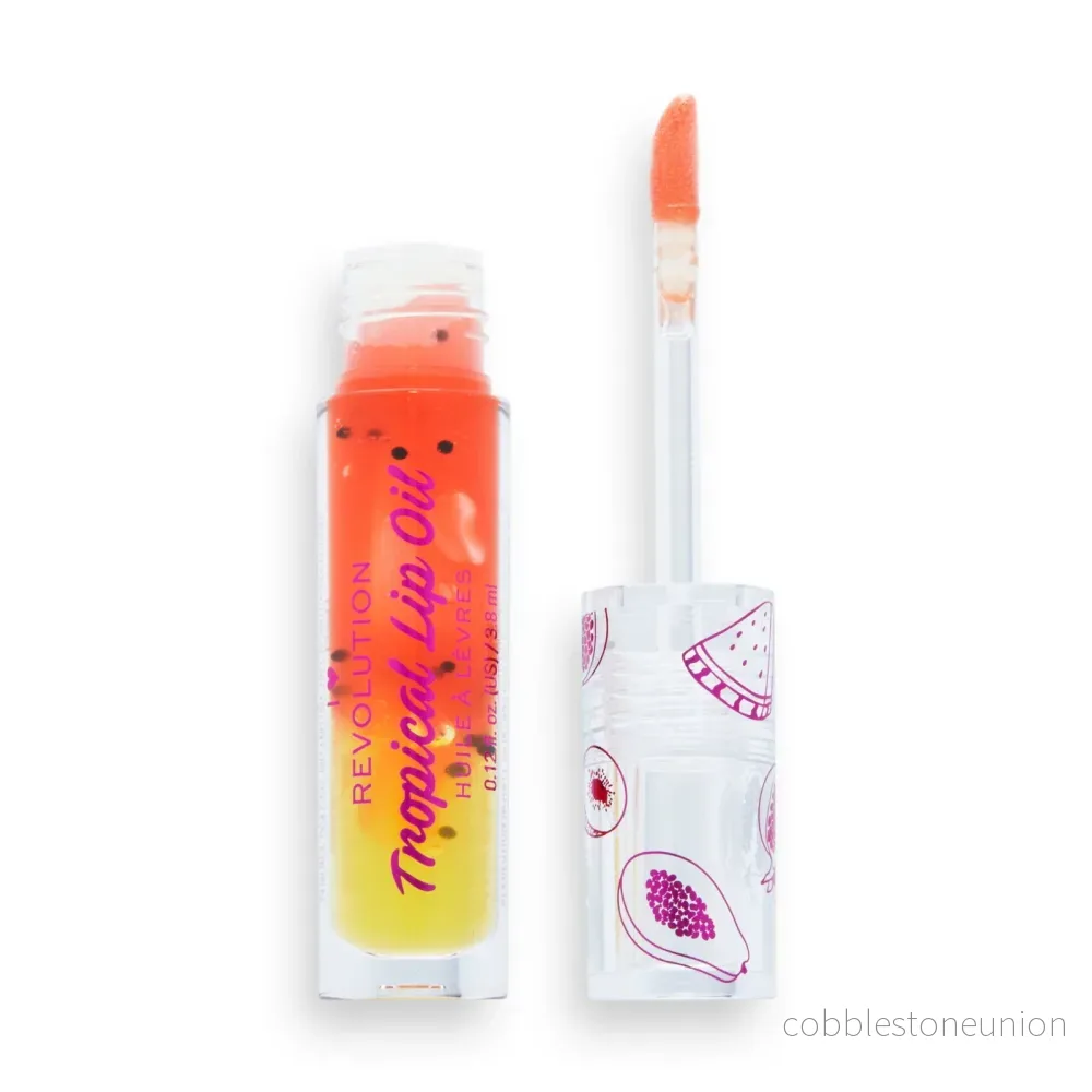 I Heart Revolution, Tropical, Plumping, Läppolja, Papaya, 3.8 ml I Heart Revolution, Tropical, Plumping, Läppolja, Papaya, 3.8 ml