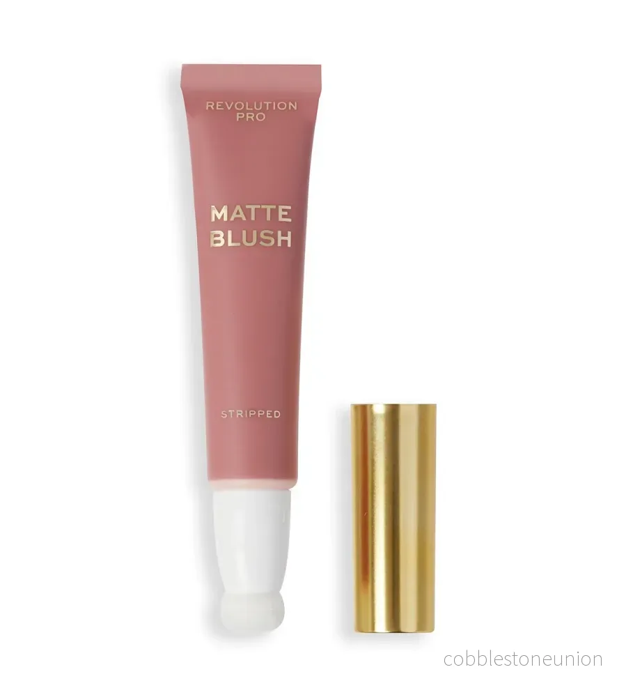 Revolution Pro, Iconic Matte, Cream Blusher, Undressed Pink, 15 ml