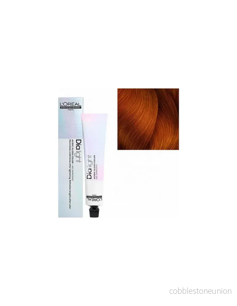 L'Oreal Professionnel, Dia Light, Ammoniakfri, Semi-permanent hårfärg, 7.40, 50 ml - Bild 2