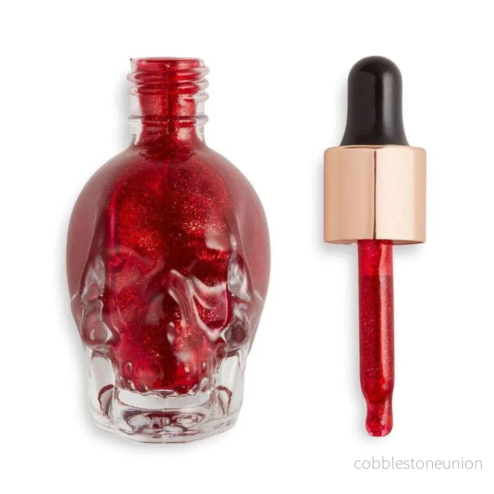 Makeup Revolution, Skull Edition, Flytande highlighter, Blodet av mina fiender, 13 ml - Bild 2