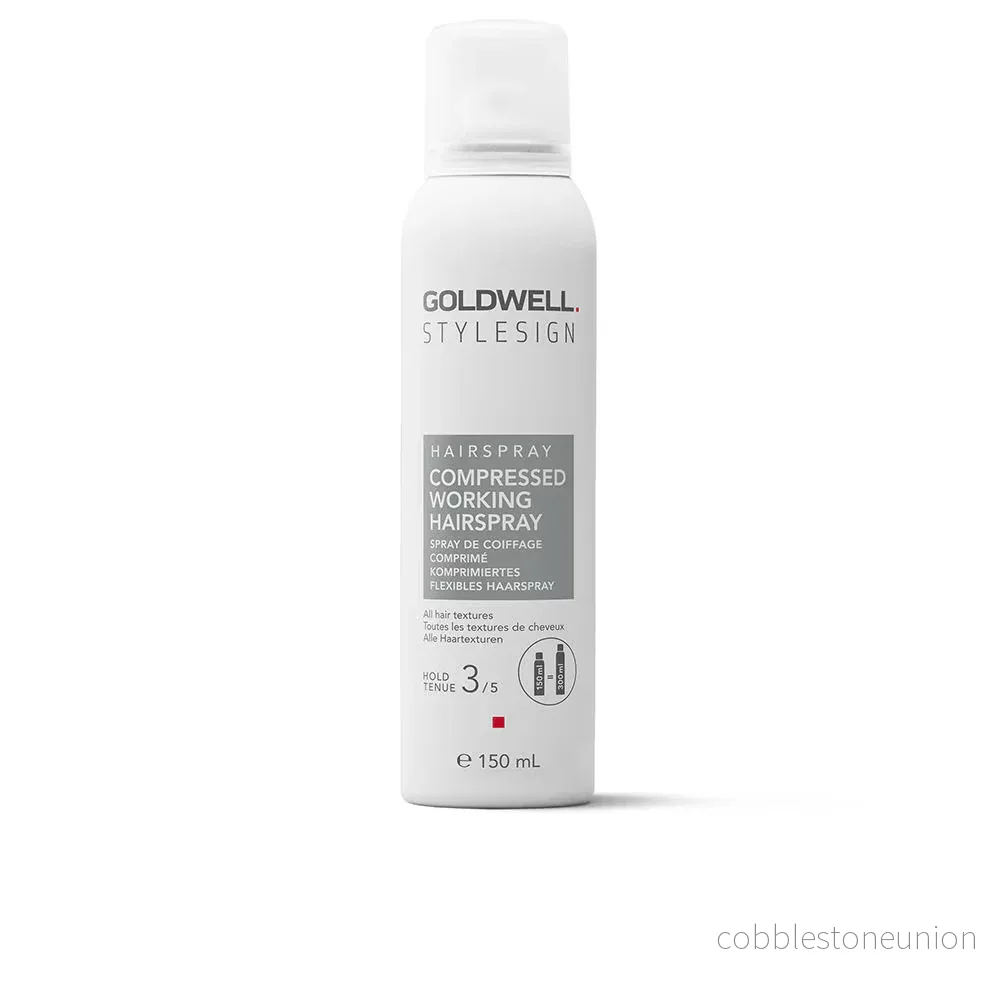 Goldwell, StyleSign Compressed Working, Hårspray, För styling, Medium stadga, 150 ml