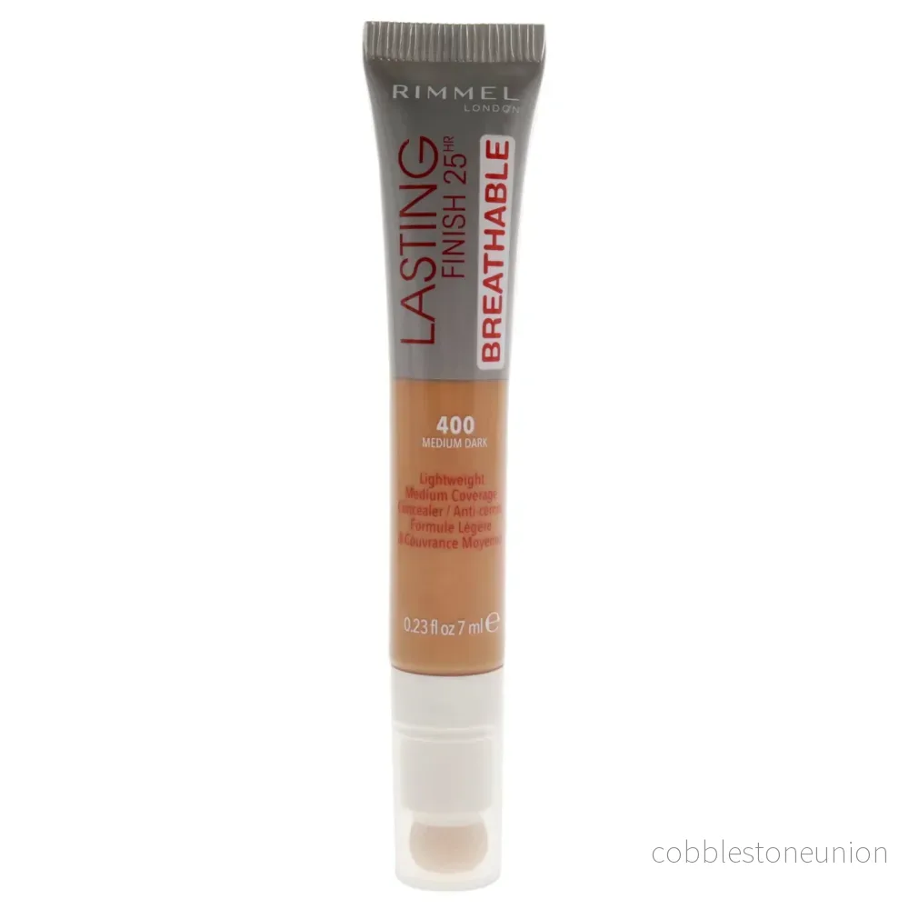 Rimmel London, Lasting Finish, Medium täckning, Krämconcealer, 400, Mellanmörk, 7 ml