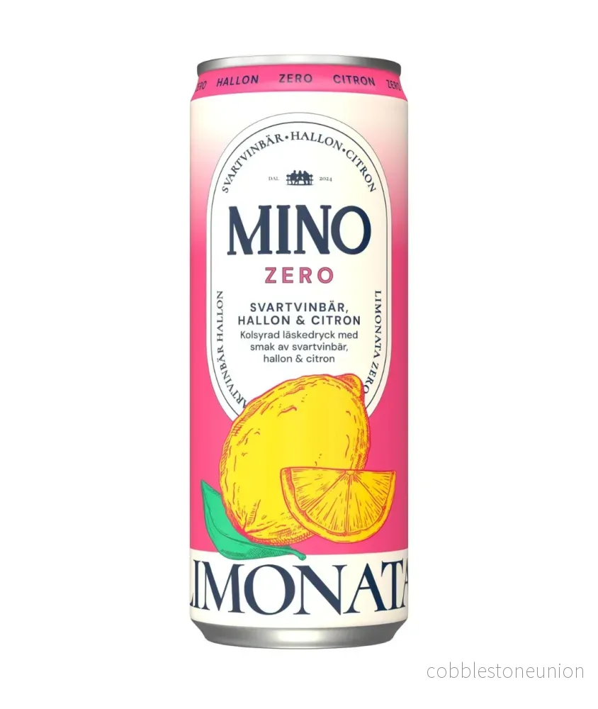 Mino Svartvinbär/Hallon/Citron Zero 33 cl burk 12-pack Mino Svartvinbär/Hallon/Citron Zero 33 cl burk 12-pack