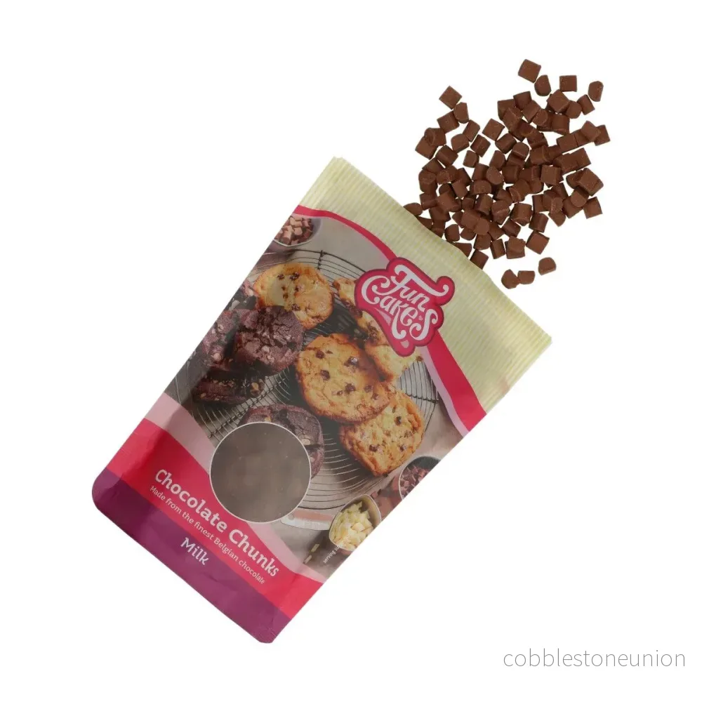 FunCakes Chocolate Chunks - Mjölkchoklad 350g - Bild 2