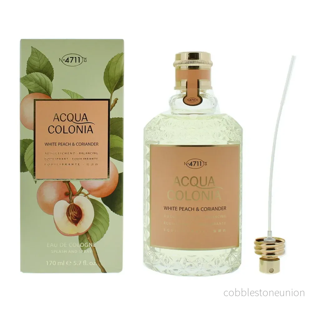4711, Acqua Colonia White Peach & Coriander, Eau de Cologne, Unisex, 170 ml - Bild 2