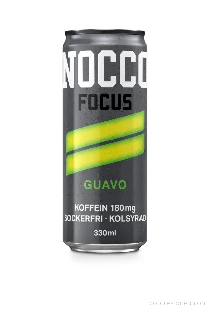 Nocco Focus Guavo 33 cl burk 24-pack