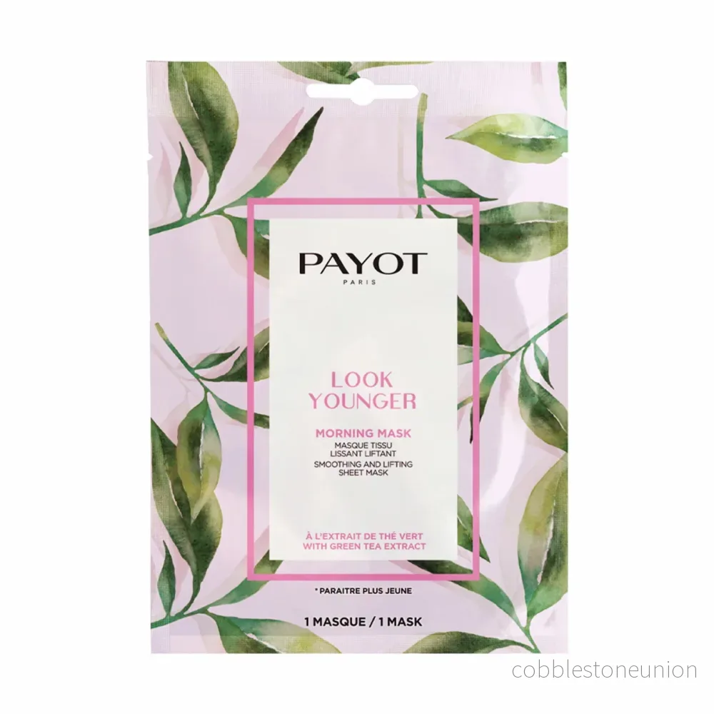 Payot, Look Younger, Grönt te, Utjämning och lyft, Ansiktsmask, För ansiktet, Morgon, 19 ml Payot, Look Younger, Grönt te, Utjämning och lyft, Ansiktsmask, För ansiktet, Morgon, 19 ml
