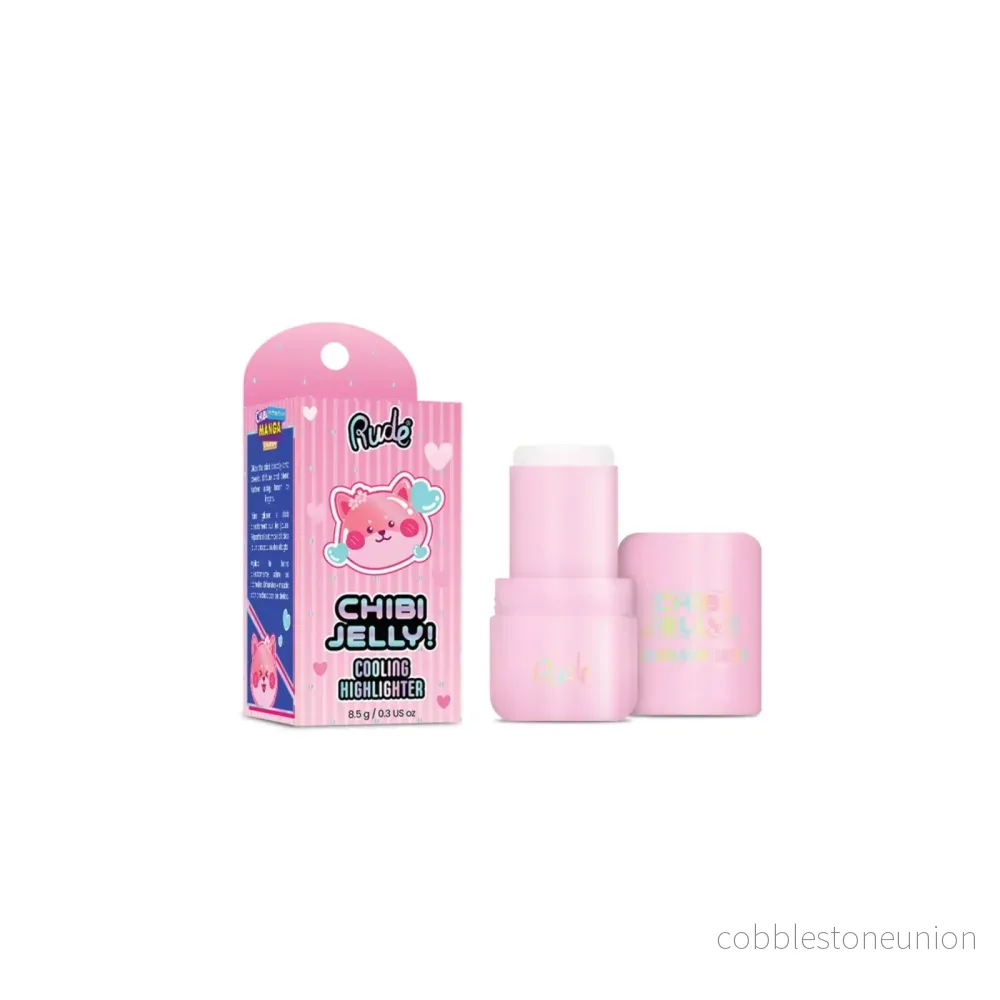 Rude Cosmetics, Chibi Jelly, Belyst, Highlighter-stift, Suki, 8.5 g Rude Cosmetics, Chibi Jelly, Belyst, Highlighter-stift, Suki, 8.5 g