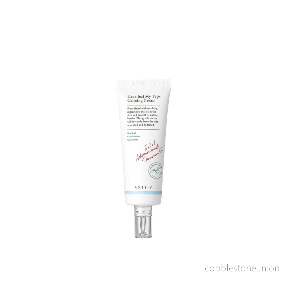 Axis-Y, Heartleaf My Type Calming, Calming, Cream, For the face, 60 ml