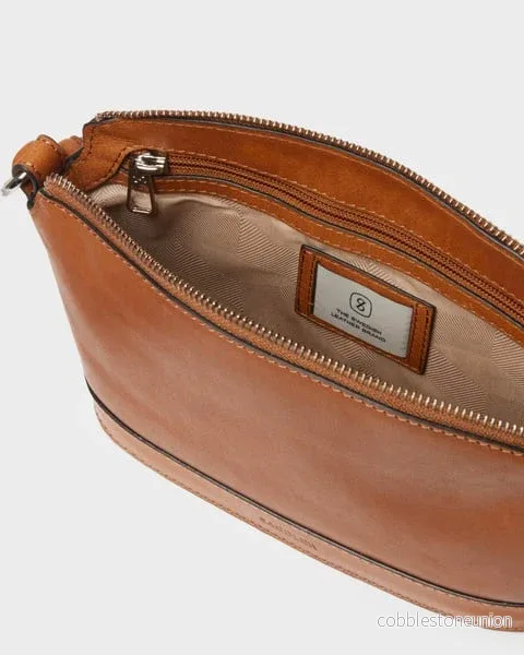 Saddler Axelväska Emali midbrown - Bild 2
