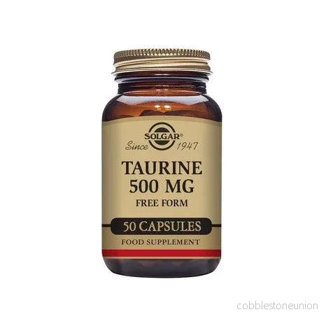 Solgar Taurine 500 mg, 50 kapslar