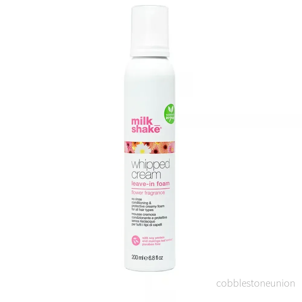 Milk Shake, Vispgrädde, Leave-in skumconditioner, För återfuktning, 200 ml Milk Shake, Vispgrädde, Leave-in skumconditioner, För återfuktning, 200 ml