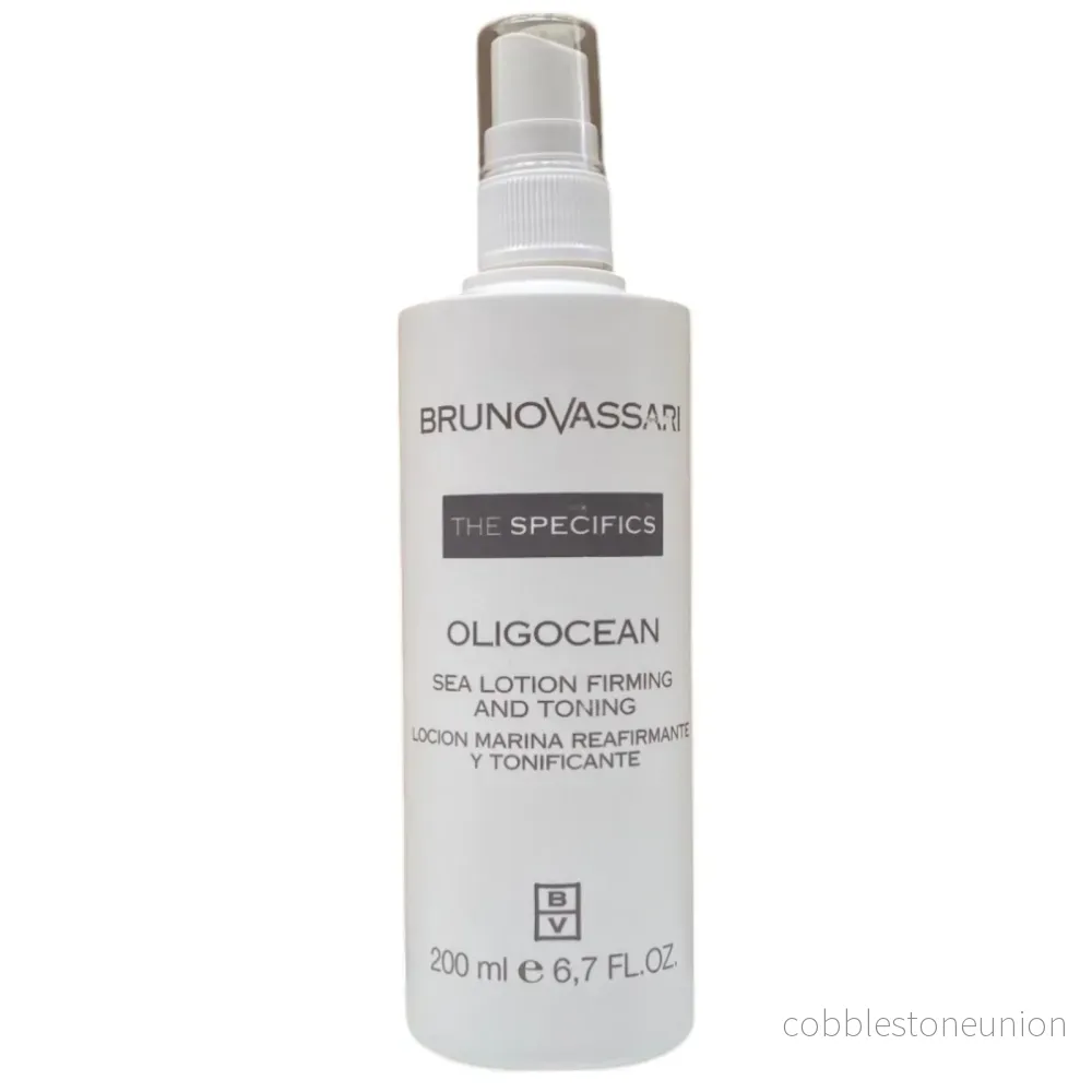 Bruno Vassari, The Specifics Oligocean, Naturlig, Uppstramande och tonande, Kroppslotion, 200 ml