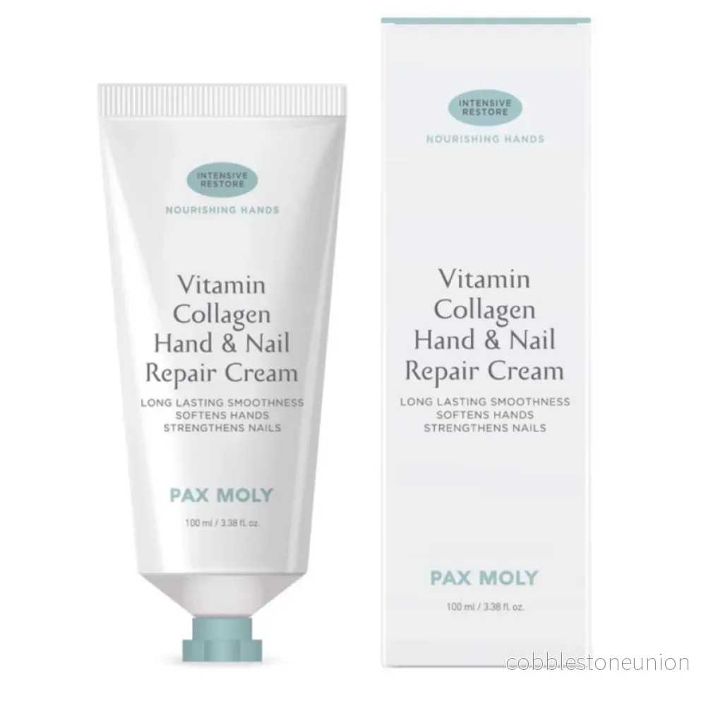 PaxMoly, Vitamin Collagen, Hydrating & Moisturising, Hand- och nagelkräm, Fruity & Floral, 100 ml