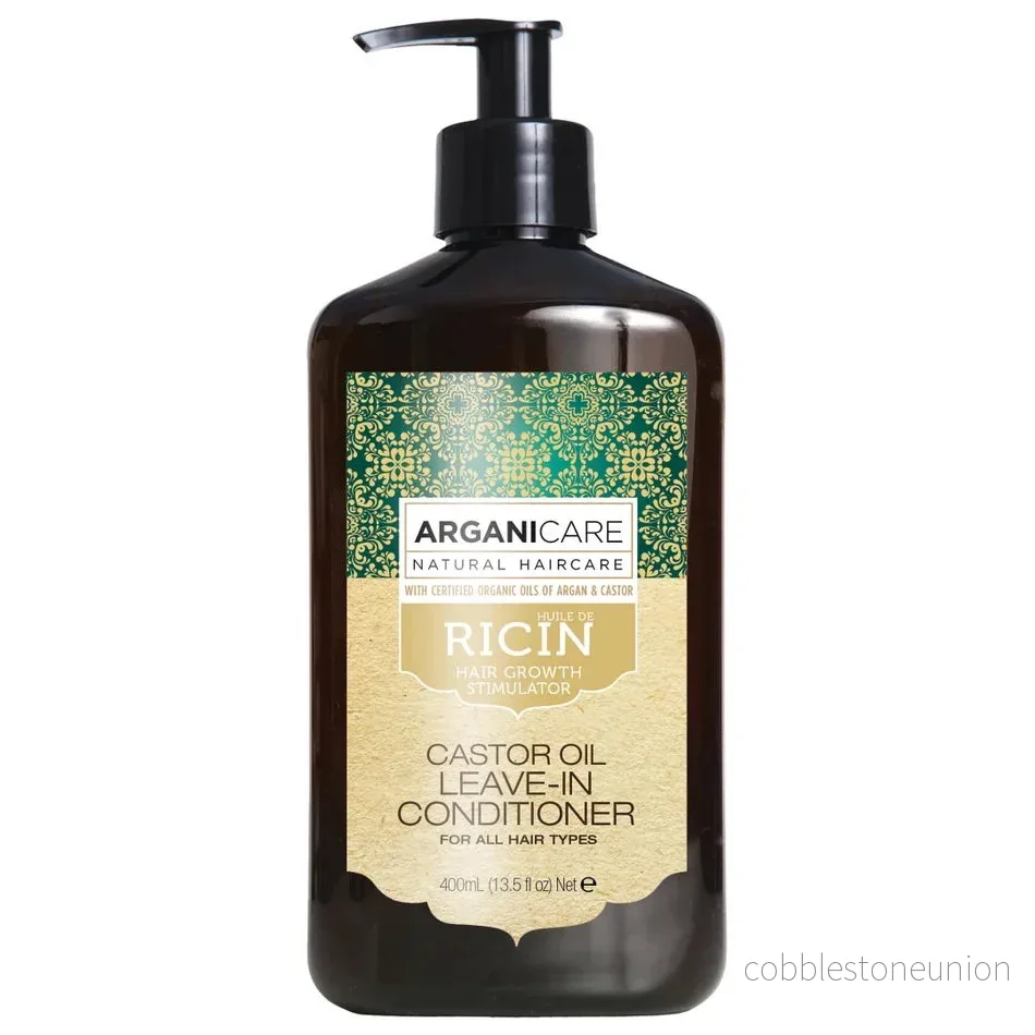Arganicare, Ricin, Leave-in balsam, För tillväxtstimulering, 400 ml Arganicare, Ricin, Leave-in balsam, För tillväxtstimulering, 400 ml