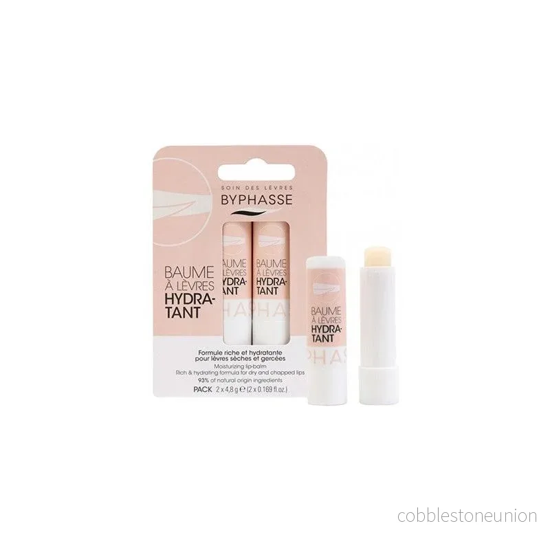 Duo Set, Byphasse, Byphasse, Återfuktande, Läppbalsam, 2 st, 4.8 g