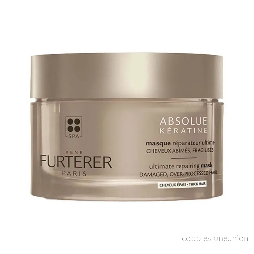 Rene Furterer, Absolue Keratine, Växtbaserad, Hårbehandlingskrämmask, Reparerar, 200 ml Rene Furterer, Absolue Keratine, Växtbaserad, Hårbehandlingskrämmask, Reparerar, 200 ml