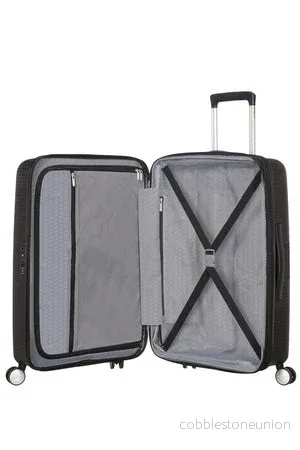 American Tourister SOUNDBOX SPINNER 77/28 TSA EXP BAS SVART - Bild 3
