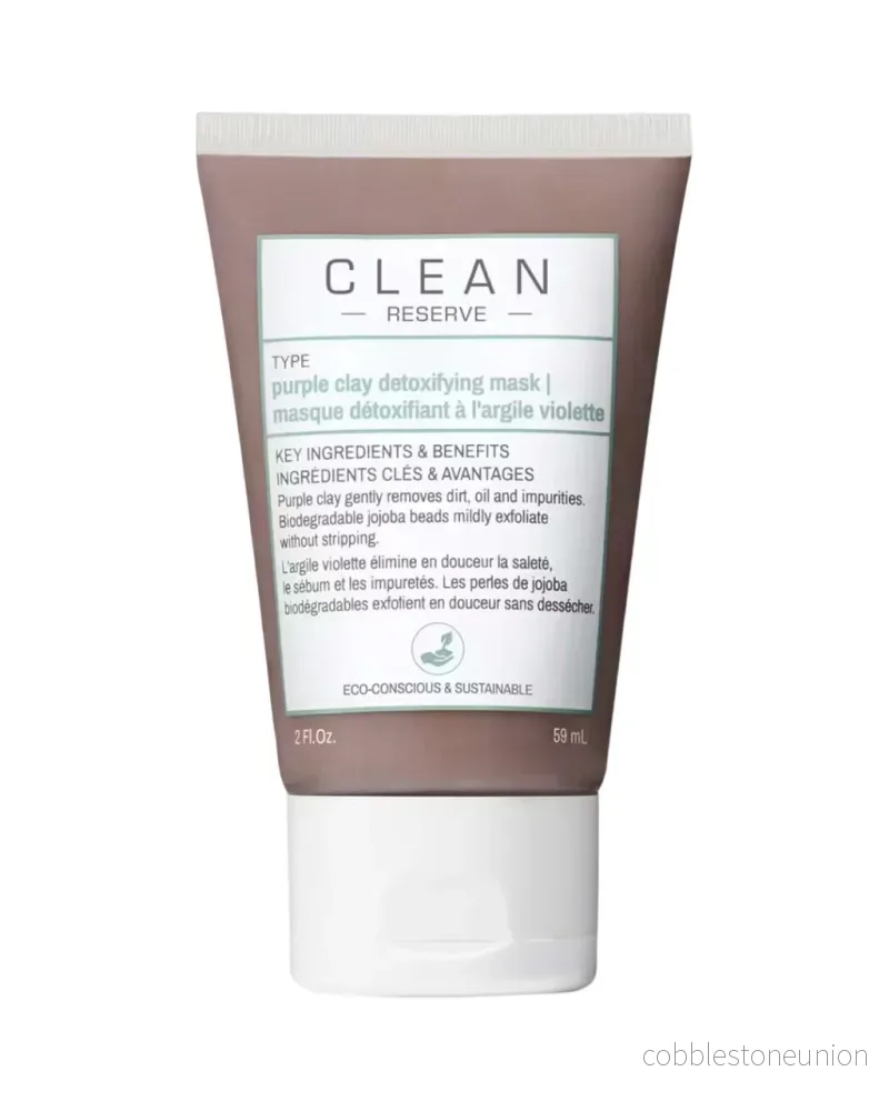 Clean, Reserve – Purple Clay, Detoxifying, Clay Mask, 59 ml Clean, Reserve – Purple Clay, Detoxifying, Clay Mask, 59 ml