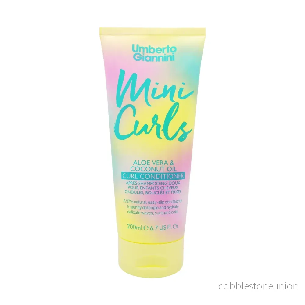 Umberto Giannini, Mini Curls, Vegan & Cruelty-Free, Hair Conditioner, Hydrating & Detangling, 200 ml Umberto Giannini, Mini Curls, Vegan & Cruelty-Free, Hair Conditioner, Hydrating & Detangling, 200 ml